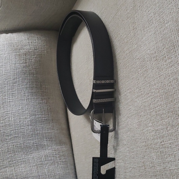 Express Belt Reversible Sz 34 Black - Picture 11 of 13
